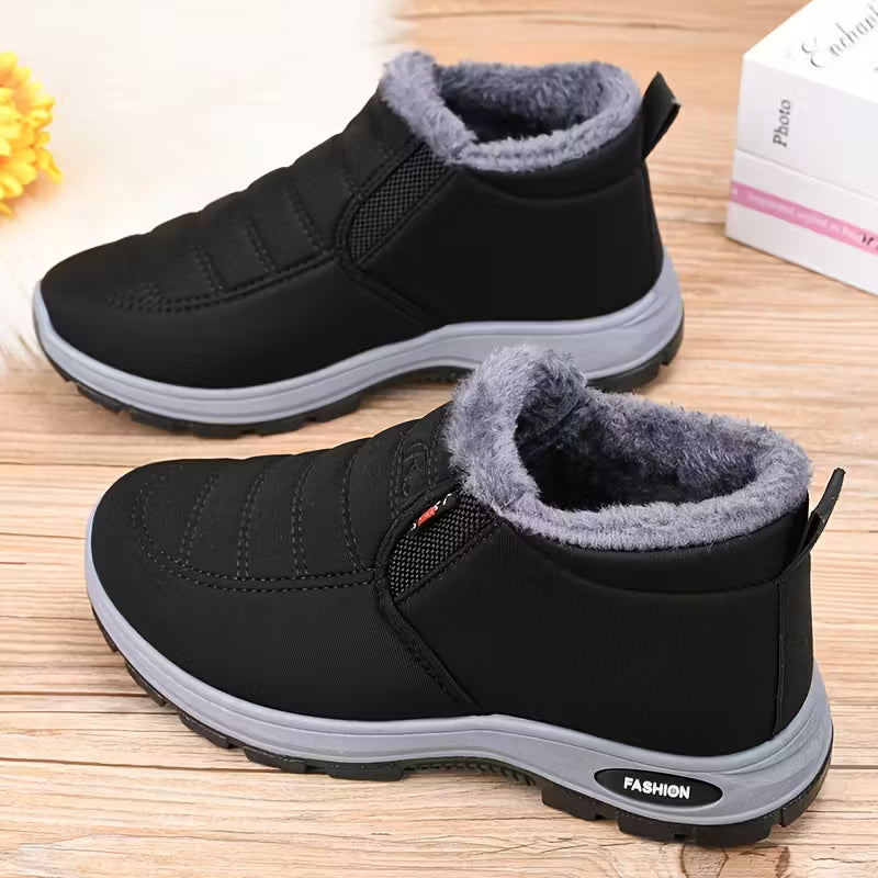 Ultra-Warm Winter Boots with Thick Sole & Weather Insulated